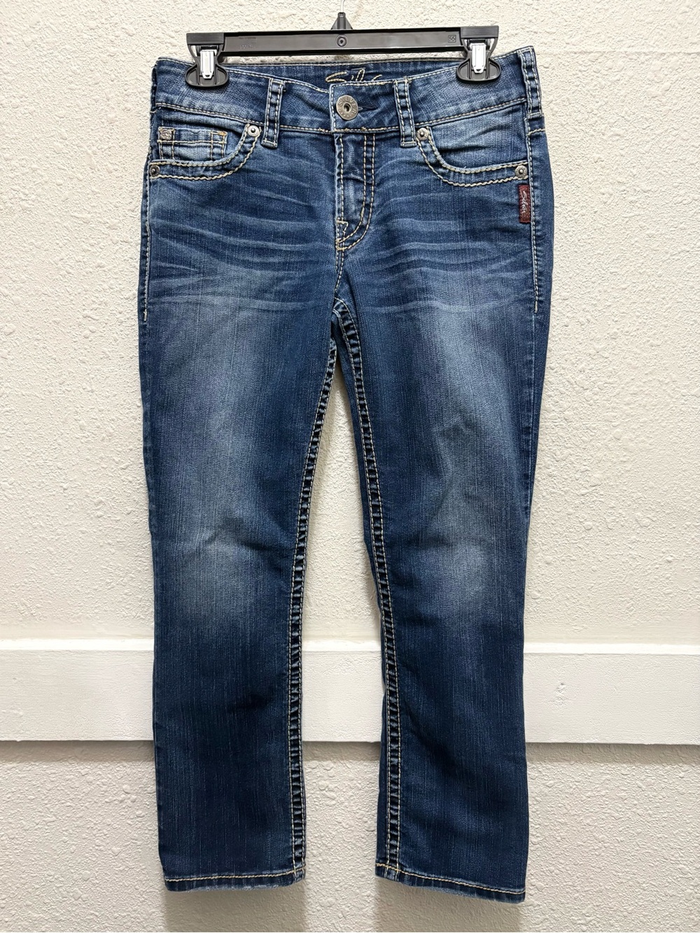 Silver Jeans Suki Capri Jeans Size 27